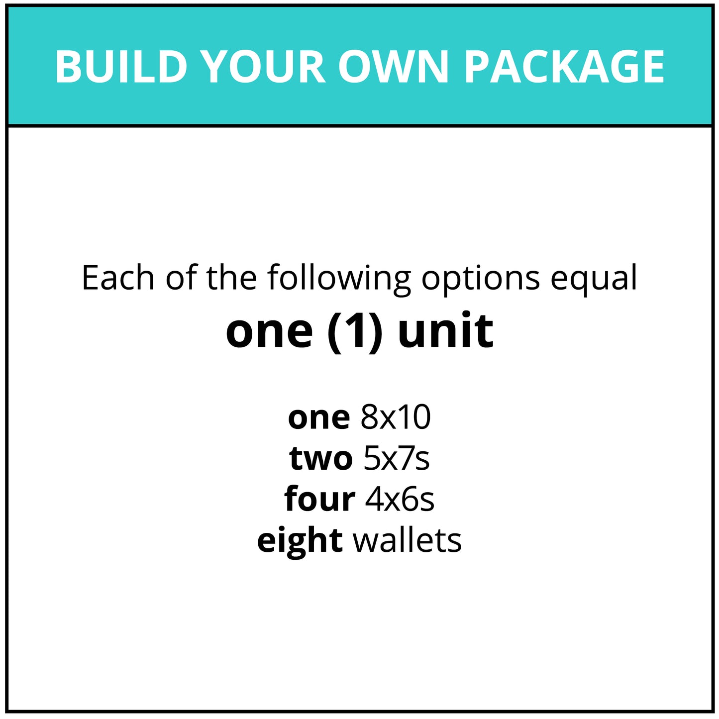 You Build Your Own Package